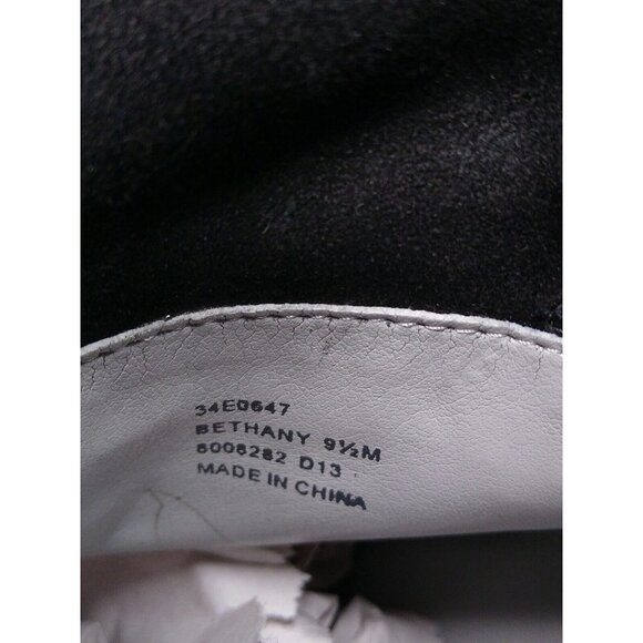 Calvin Klein Bethany Ankle Boots Women's 9.5 Convertible Black Suede High Heel - Picture 10 of 10